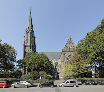 St. Johann Baptist, Krefeld (Katholische Kirchengemeinde Maria Frieden).<br/><br/>Foto: Michael Rasche<br/><br/>jpg, 1330 × 1178 Pixel