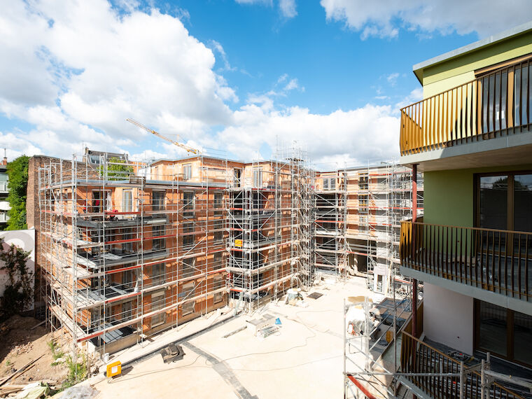 Innerstädtische Nachverdichtung in Köln-Sülz des Schweizer Architekturbüros Duplex. Foto: Luca Claussen