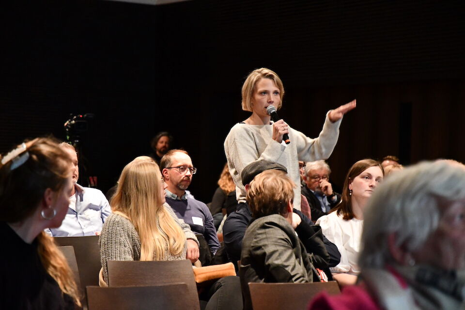 Angeregte Diskussionen auf dem Baukultursymposium 2022 des LWL.