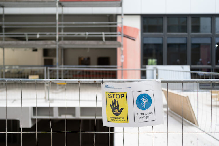 In den fünf Obergeschossen des Königshofs sind moderne, multifunktionale Flächen wie Büros geplant. Foto: Sebastian Becker