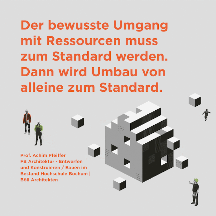 Projektgrafik vom „Umbaulabor“.