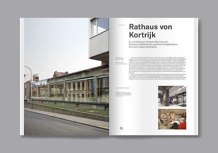 noAarchitecten, Rathaus von Kortrijk, Kortrijk (Belgien). Foto: Filip Dujardin u. noAarchitecten