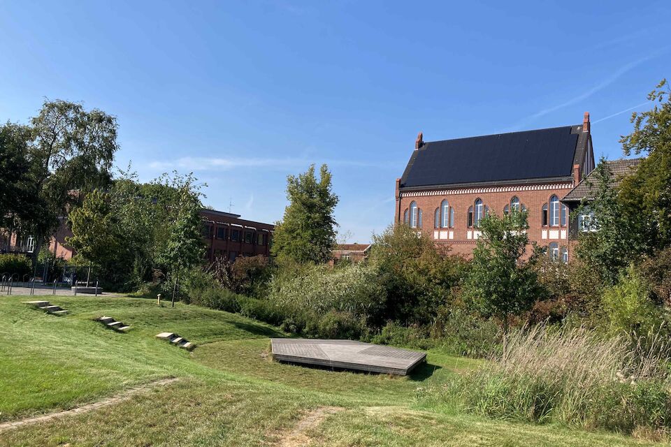 Das grüne Klassenzimmer an der Vischeringstever.