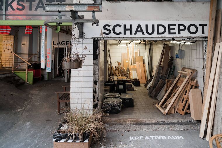 Altes Material neu verwenden. Foto: Sebastian Becker