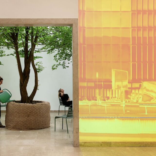 Hitze und Kühle fühlen – darum geht es im Deutschen Pavillon auf der Architektur-Biennale.
