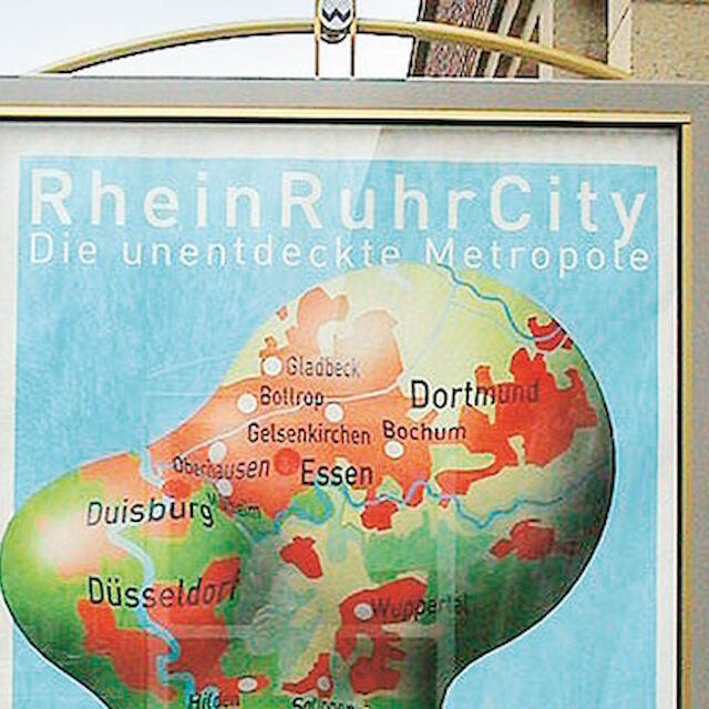 Ausstellungsplakat RheinRuhrCity.