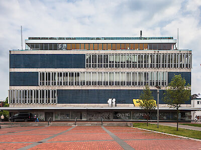 Ehemaliges Hertie-Warenhaus in Lünen vor dem Umbau. Foto: Cristóbal Márquez