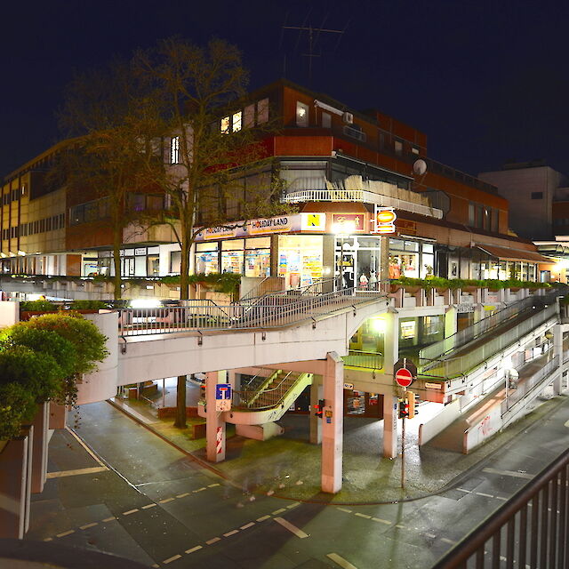 Das „Krokodil“, Königs- Ecke Marienstraße in Paderborn.