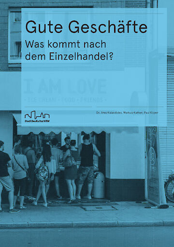 Cover der Publikation Gute Geschäfte. Foto: Baukultur Nordrhein-Westfalen