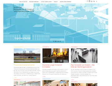 Das neue Online-Archiv des M:AI NRW. Foto: Screenshot, M:AI