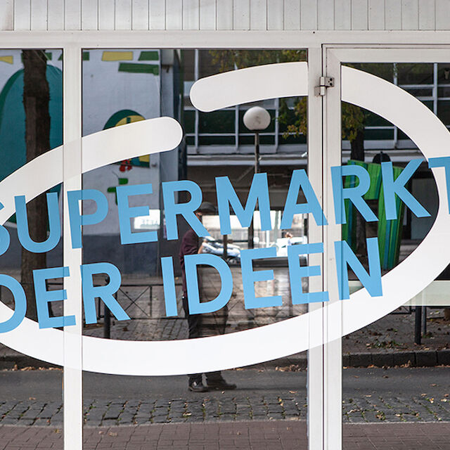 Supermarkt der Ideen.