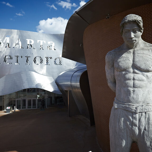 Tupac-Statue MARTa Herford.