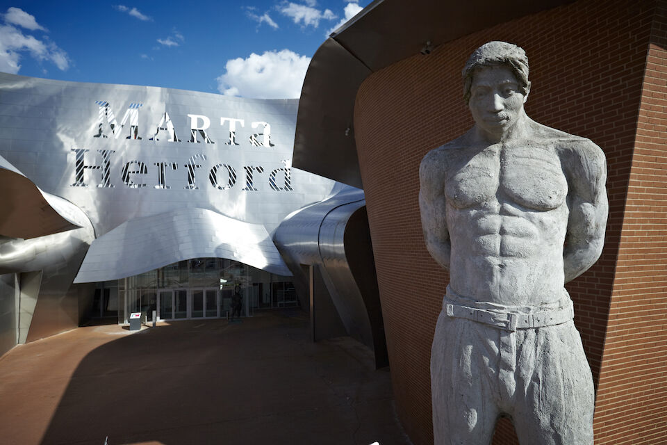 Tupac-Statue MARTa Herford.