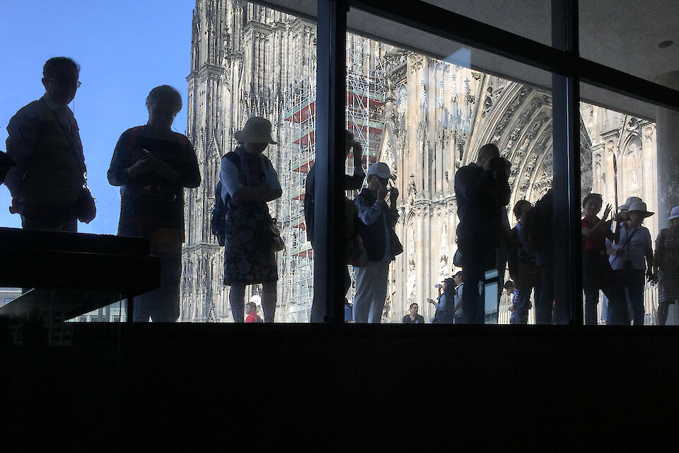 Einblick in das Römisch-Germanische Museum am Kölner Dom.