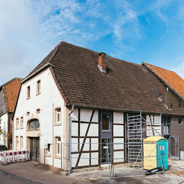 Umgebautes Ackerbürgerhaus, Nieheim.