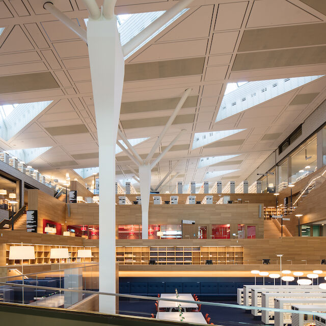 Die Nationalbibliothek Luxemburg von Bolles+Wilson.