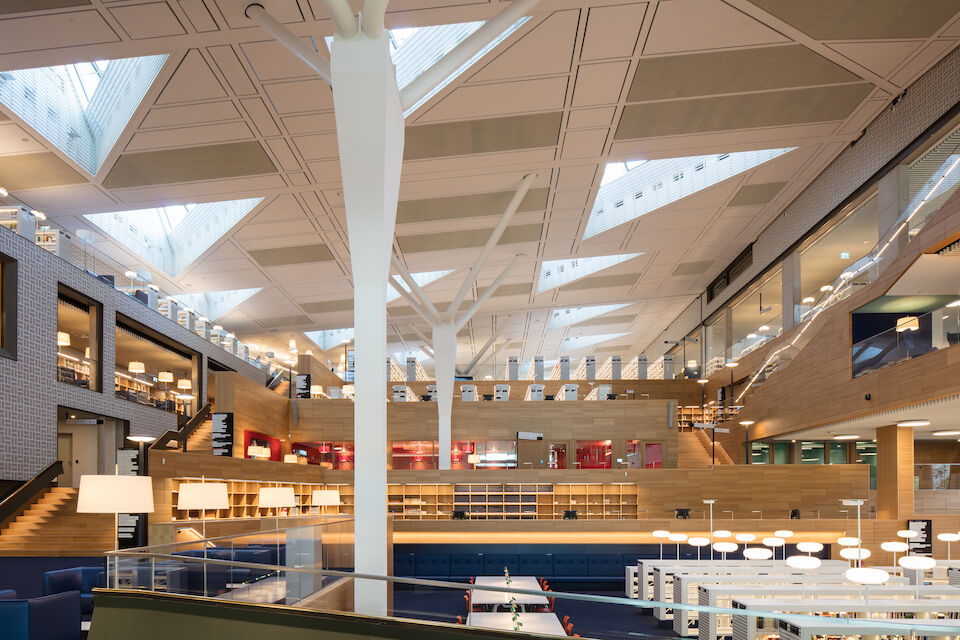 Die Nationalbibliothek Luxemburg von Bolles+Wilson.