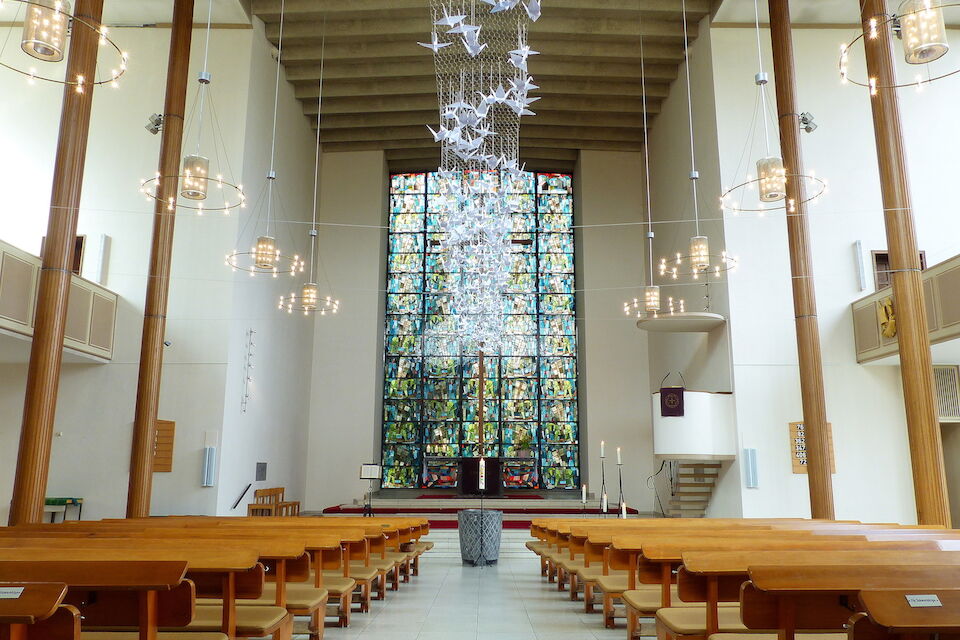 Die Pauluskirche in Gelsenkirchen-Bulmke ist die erste Station der Wanderausstellung.