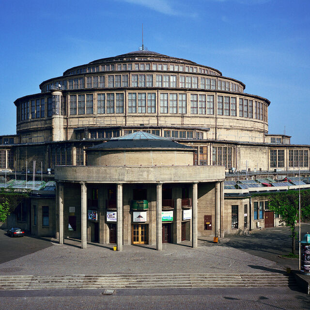 Die Jahrhunderthalle in Breslau.