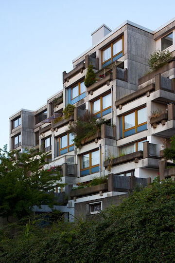 Das Wohnhaus Girondelle in Bochum. Foto: Peter Breuer